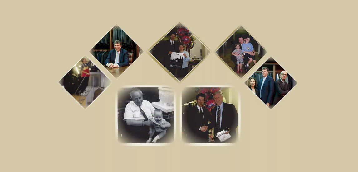 Four generations Alan David Custom suits nyc tailors